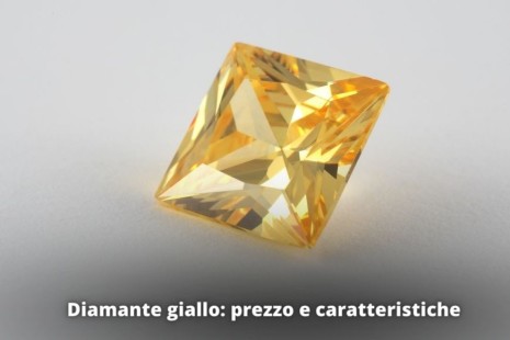 Diamante giallo: prezzo e caratteristiche
